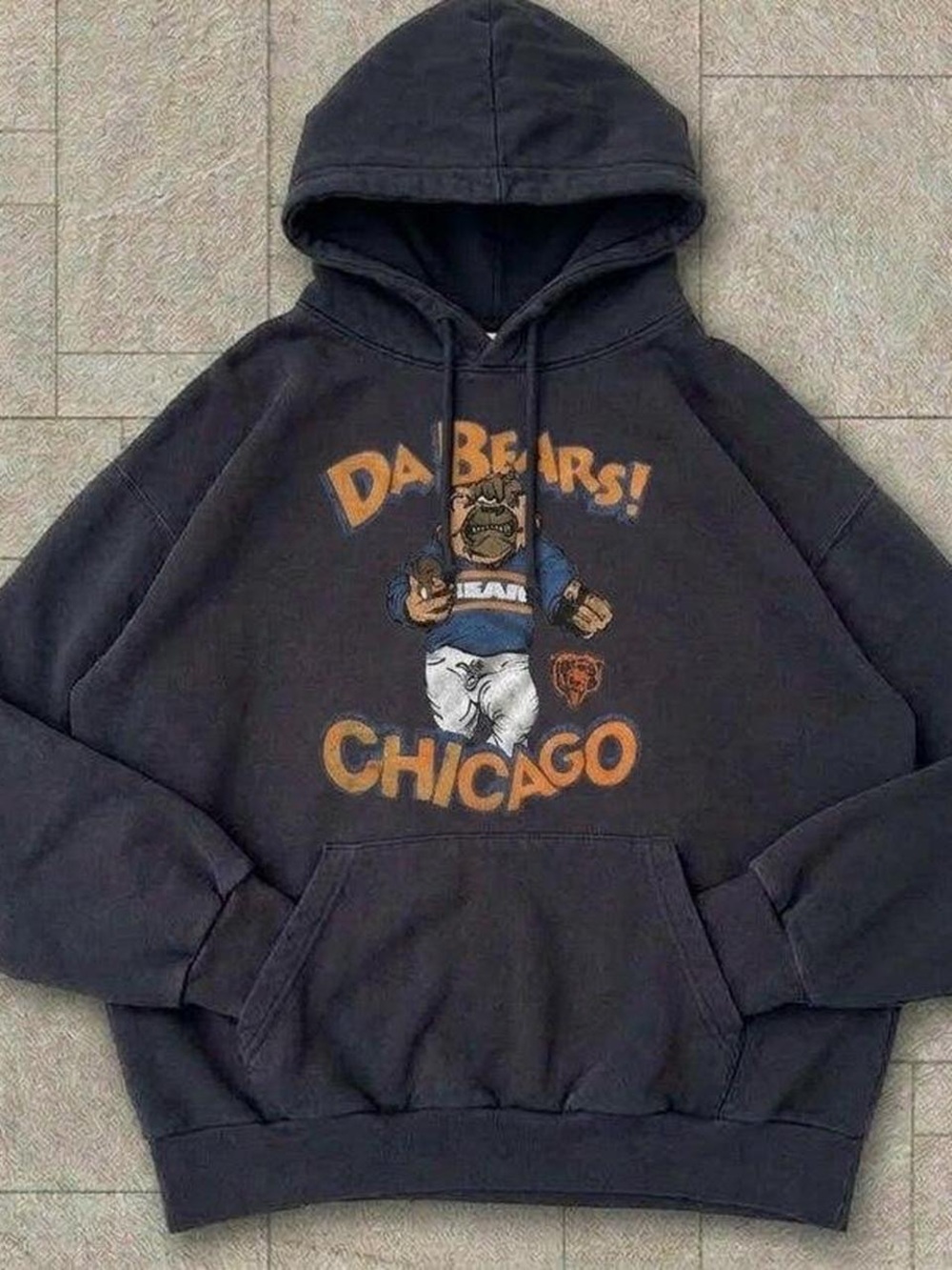 Chicago Bears Graphic Hoodie - Black